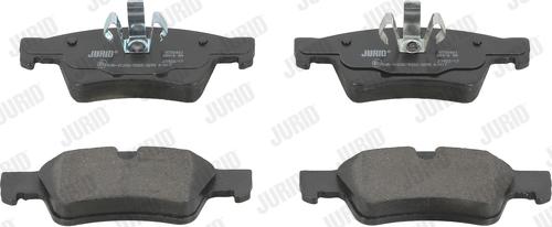 Jurid 573202J - Тормозные колодки, дисковые, комплект autospares.lv