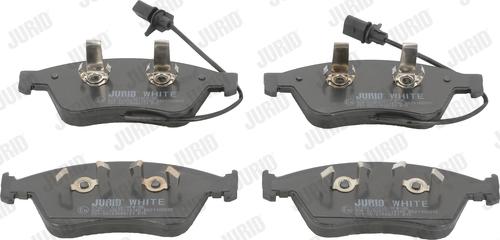 Jurid 573207JC - Тормозные колодки, дисковые, комплект autospares.lv