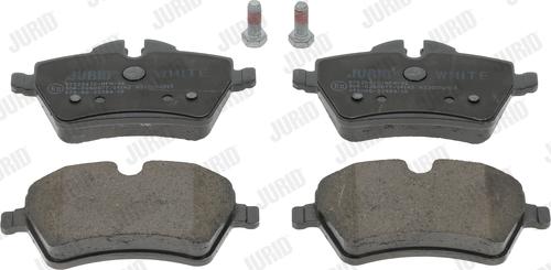 Jurid 573234JC - Тормозные колодки, дисковые, комплект autospares.lv