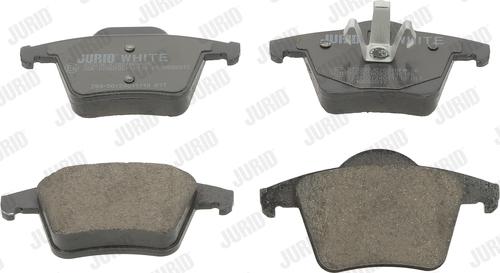 Jurid 573236JC - Тормозные колодки, дисковые, комплект autospares.lv