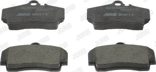 Jurid 573229JC - Тормозные колодки, дисковые, комплект autospares.lv