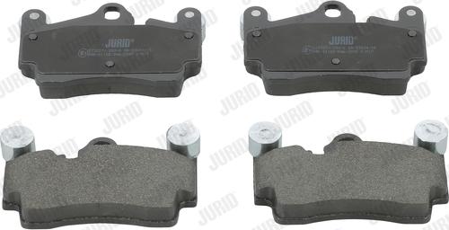 Jurid 573227J - Тормозные колодки, дисковые, комплект autospares.lv