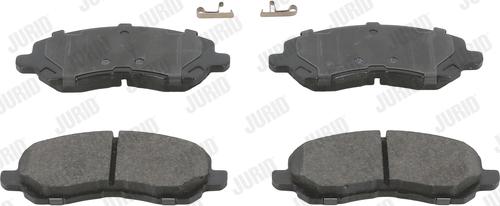 Jurid 573278J - Тормозные колодки, дисковые, комплект autospares.lv