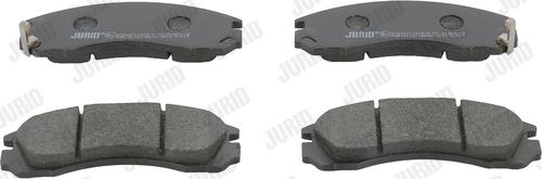 Jurid 572447J - Тормозные колодки, дисковые, комплект autospares.lv