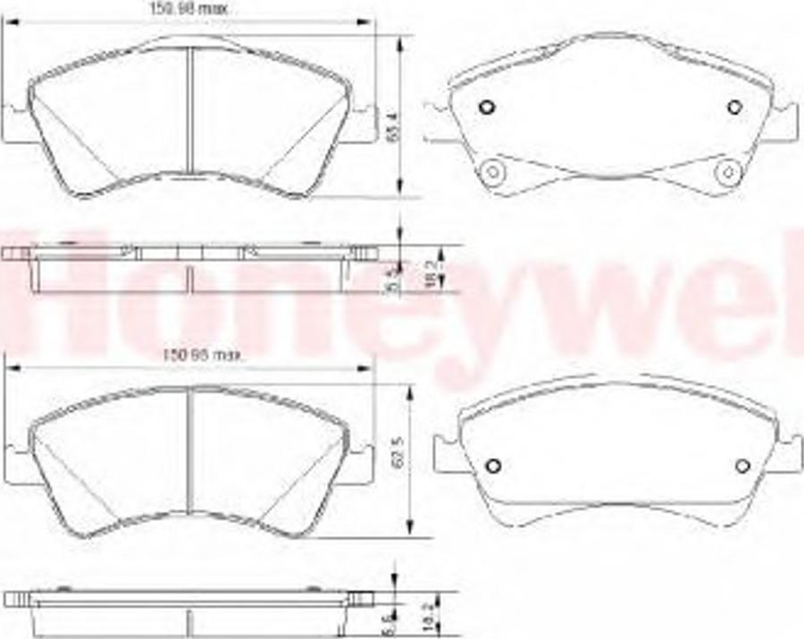 Jurid 572525JAS - Тормозные колодки, дисковые, комплект autospares.lv