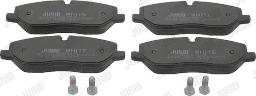 Jurid 572521JC - Тормозные колодки, дисковые, комплект autospares.lv