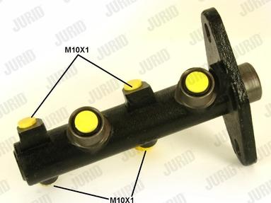 Jurid 132986J - Главный тормозной цилиндр autospares.lv