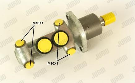 Jurid 132517J - Главный тормозной цилиндр autospares.lv