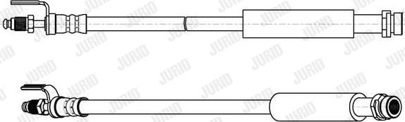 Jurid 173113J - Тормозной шланг autospares.lv