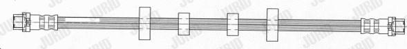 Jurid 173308J - Тормозной шланг autospares.lv