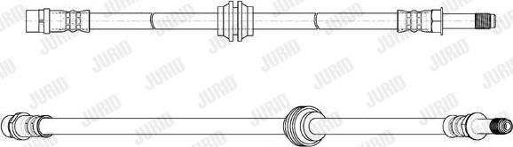 Jurid 173311J - Тормозной шланг autospares.lv