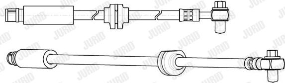 Jurid 173215J - Тормозной шланг autospares.lv