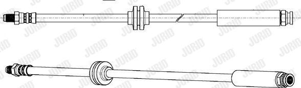 Jurid 173212J - Тормозной шланг autospares.lv