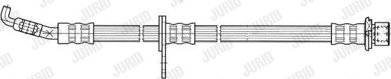 Jurid 172903J - Тормозной шланг autospares.lv