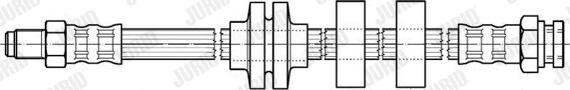 Jurid 172423J - Тормозной шланг autospares.lv