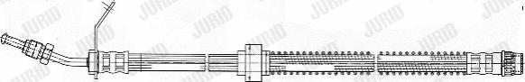 Jurid 172569J - Тормозной шланг autospares.lv