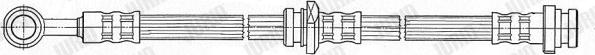 Jurid 172561J - Тормозной шланг autospares.lv