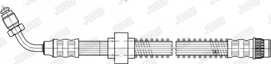 Jurid 172568J - Тормозной шланг autospares.lv