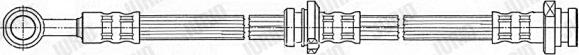 Jurid 172562J - Тормозной шланг autospares.lv