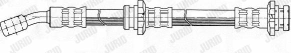 Jurid 172520J - Тормозной шланг autospares.lv