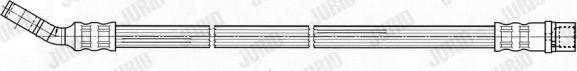 Jurid 172659J - Тормозной шланг autospares.lv