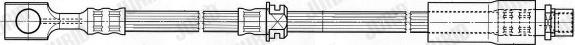 Jurid 172658J - Тормозной шланг autospares.lv