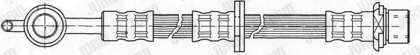 Jurid 172682J - Тормозной шланг autospares.lv