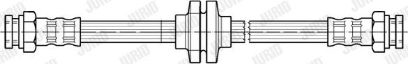 Jurid 172064J - Тормозной шланг autospares.lv