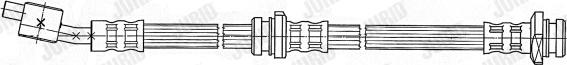 Jurid 172806J - Тормозной шланг autospares.lv