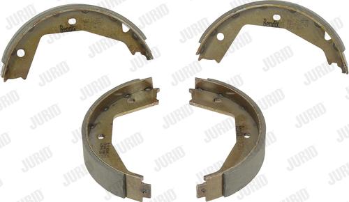 Jurid 362400J - Комплект тормозов, ручник, парковка autospares.lv