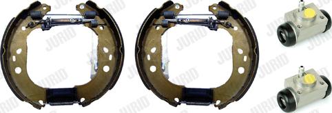 Jurid 381540J - Комплект тормозных колодок, барабанные autospares.lv