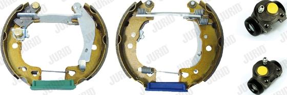 Jurid 381066J - Комплект тормозных колодок, барабанные autospares.lv