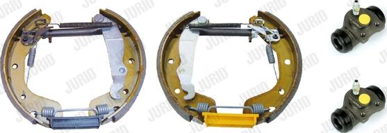 Jurid 381330J - Комплект тормозных колодок, барабанные autospares.lv