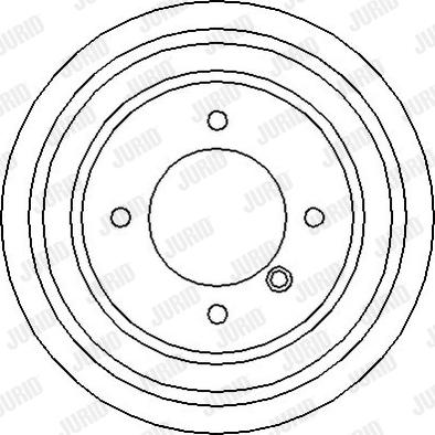 Jurid 329051J - Тормозной барабан autospares.lv