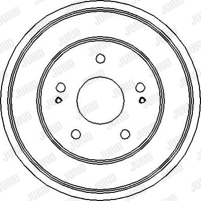 Jurid 329063J - Тормозной барабан autospares.lv