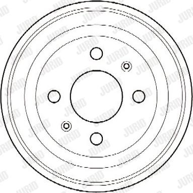 Jurid 329002J - Тормозной барабан autospares.lv