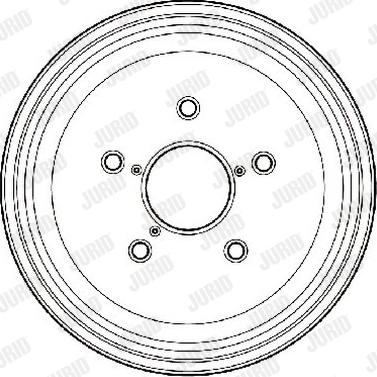 Jurid 329081J - Тормозной барабан autospares.lv