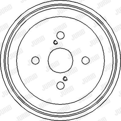 Jurid 329088J - Тормозной барабан autospares.lv