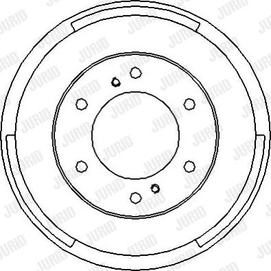 Jurid 329039J - Тормозной барабан autospares.lv