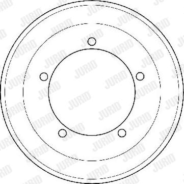 Jurid 329192J - Тормозной барабан autospares.lv