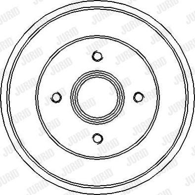 Jurid 329113J - Тормозной барабан autospares.lv