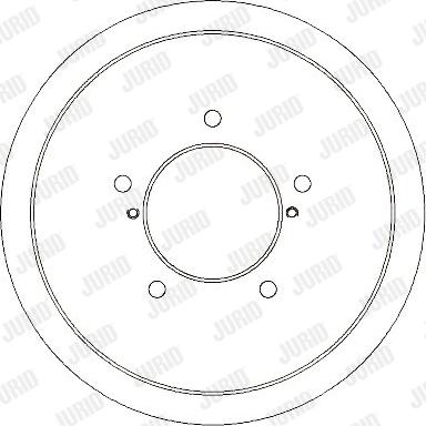 Jurid 329310J - Тормозной барабан autospares.lv