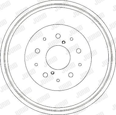 Jurid 329311J - Тормозной барабан autospares.lv