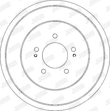 Jurid 329334J - Тормозной барабан autospares.lv