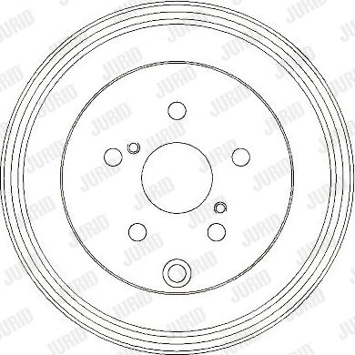 Jurid 329332J - Тормозной барабан autospares.lv