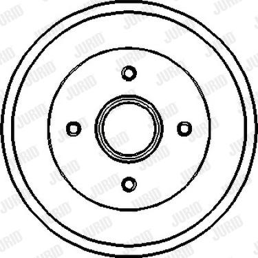 Jurid 329245J - Тормозной барабан autospares.lv