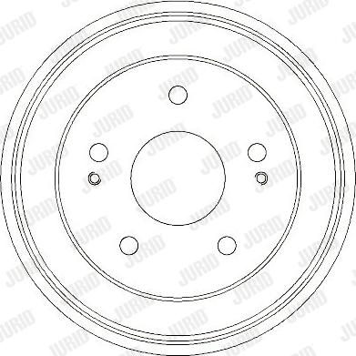 Jurid 329279J - Тормозной барабан autospares.lv