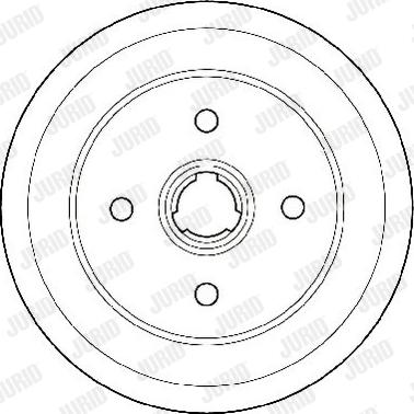 Jurid 329706J - Тормозной барабан autospares.lv