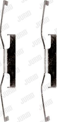 Jurid 792085J - Комплектующие для колодок дискового тормоза autospares.lv