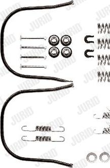Jurid 771078J - Комплектующие, барабанный тормозной механизм autospares.lv